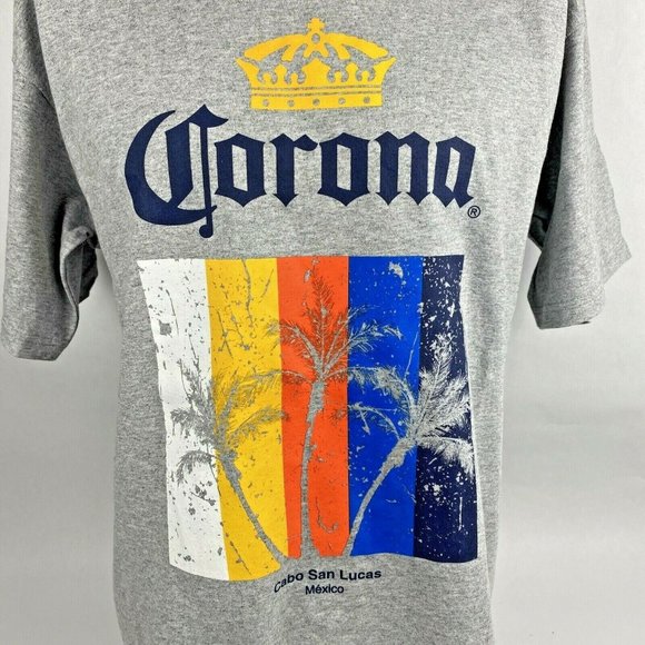 Corona Beer Mens Large T Shirt Cabo San Lucas Mexi - Picture 2 of 5